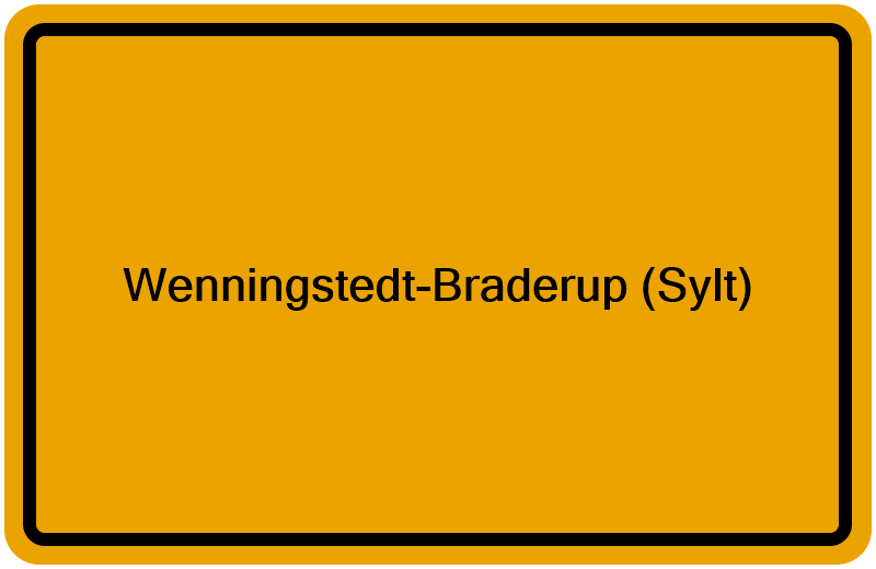 Handelsregister Wenningstedt-Braderup (Sylt)